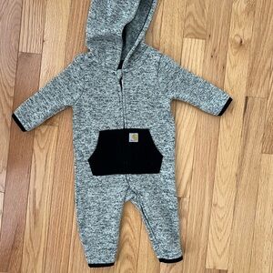 INFANT LONG-SLEEVE ZIP-FRONT COVERALL